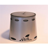 Vesuv Titanium Windshield for Toaks Pots 700 ml-diam 115 mm