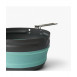 Casserole pliable lagère en silicone Sea To Summit Frontier UL Collapsible Pouring Pot 2,2 L-Bleu