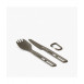 Set de 2 couverts légers Sea to Summit Frontier UL Cutlery Set-Spork & Knife